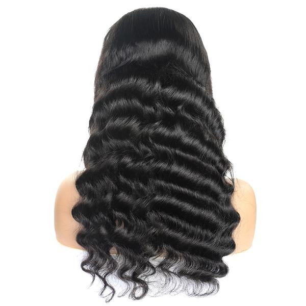 Loose Deep Wave Wig HD Transparent Lace Front Wigs 13x4 HD Lace Frontal Wig