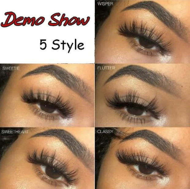 3D Mink Eyelashes 5 Pairs